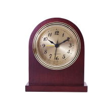 High Quality Solid Wood Table Alarm Clock for Hotel Rooms Equipment